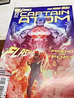 Front cover of Captain Atom #3 showing characters and price