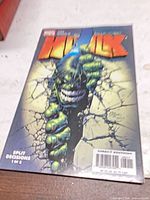 Front cover of Hulk #60 comic showing title and artwork