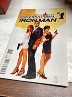 Cover of International Iron Man #1 comic