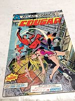 Front cover showing Atlas Comics The Cougar #1