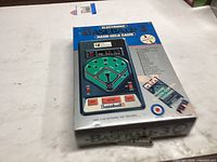 Front of boxed Electronic Baseball 3 handheld game