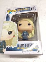 Front view of boxed Luna Lovegood Pop! #14