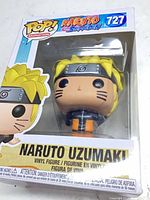 Front view of boxed Funko Pop Naruto Uzumaki #727