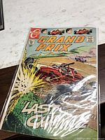 Front cover view showing title, issue number, artwork