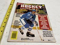 Front cover showing Lanny McDonald and magazine title