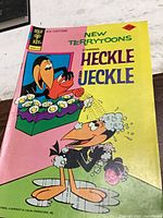 Front cover showing title, characters, series name and condition