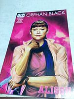 Front cover showing Alison variant of Orphan Black #3