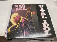front cover of Billy Idol Vital Idol LP