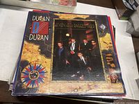 Front cover of Duran Duran Seven and the Ragged Tiger vinyl record