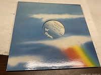 Front view of Huey Lewis and the News ‘The Power of Love’ vinyl single in Chrysalis sleeve