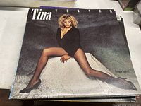 Front cover of Tina Turner Private Dancer LP jacket