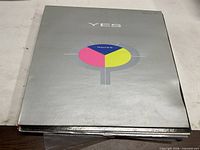 Front of Yes 90125 LP showing cover art