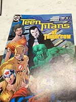 Front cover showing title, issue number 17, DC logo, character artwork