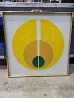 Framed wall art full view