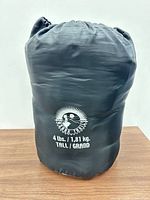 Stuff sack front with Ozark Trail logo and weight info