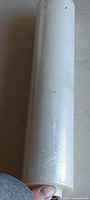 Clear stretch plastic wrap roll