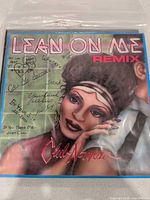 Front sleeve of Club Nouveau Lean on Me Remix vinyl record