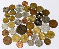 overview of entire coin assortment