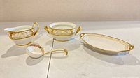 Full view of all four pieces