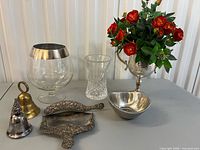 All eight decor pieces arranged together