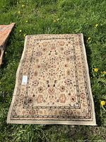 Full view of rug showing pattern and size reference