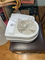 Top view of Duracraft model 821 humidifier with cord