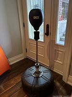 Full view of Ringside freestanding reflex bag assembled
