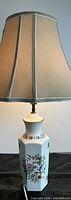 Full lamp with shade showing overall appearance