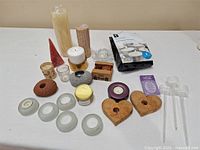 All items overview on table