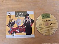 CD with case and insert front visible