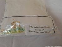 Front of sealed package showing Windsor Castle branding