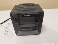 Front view of Sony Dream Machine showing LED display and brand logo