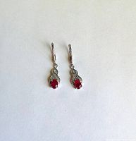 Full view of both earrings front side