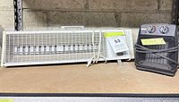 Front view showing both heaters side by side