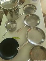 Group shot of all cookware items