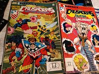 Crusaders #1 and #2 covers