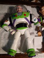 Buzz Lightyear full body view on white surface