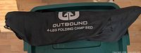 Carry bag showing Outbound logo and product name
