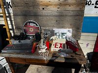 Full lot on table showing all items