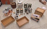 Entire lot overview on table