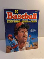 Front cover of 1987 Pee-Chee Baseball Sticker Yearbook
