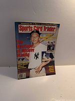 Front cover with Mickey Mantle image and magazine title