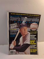 Front cover of magazine showing title, Mickey Mantle image, date November 1994