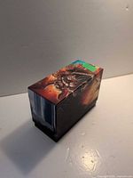 Closed illustrated deck box exterior