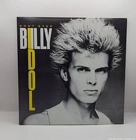 Front sleeve showing Billy Idol portrait and title