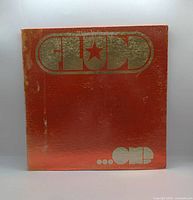 Front cover showing album graphics