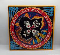 Front sleeve artwork of Rock and Roll Over LP