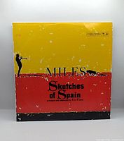 Front cover with Miles Davis Sketches of Spain artwork