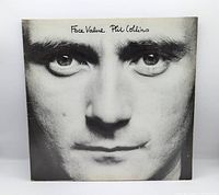 Front cover of Phil Collins Face Value LP