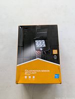 Retail box front showing product image and specs
